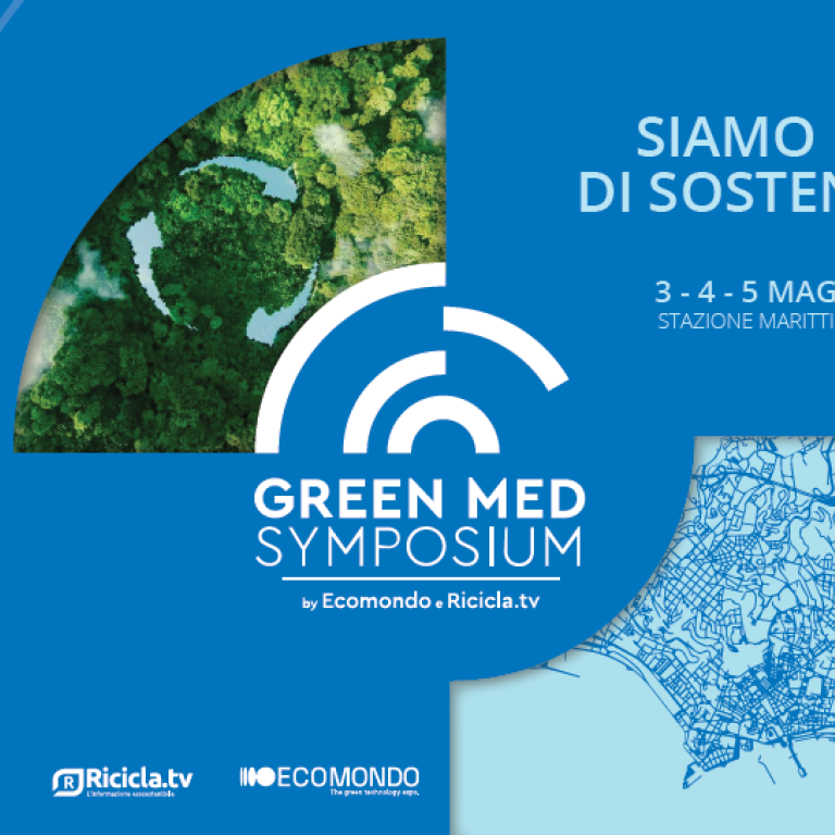 Dal 3 al 5 maggio 2023 siamo al Green Med Symposium presso la Stazione Marittima di Napoli!